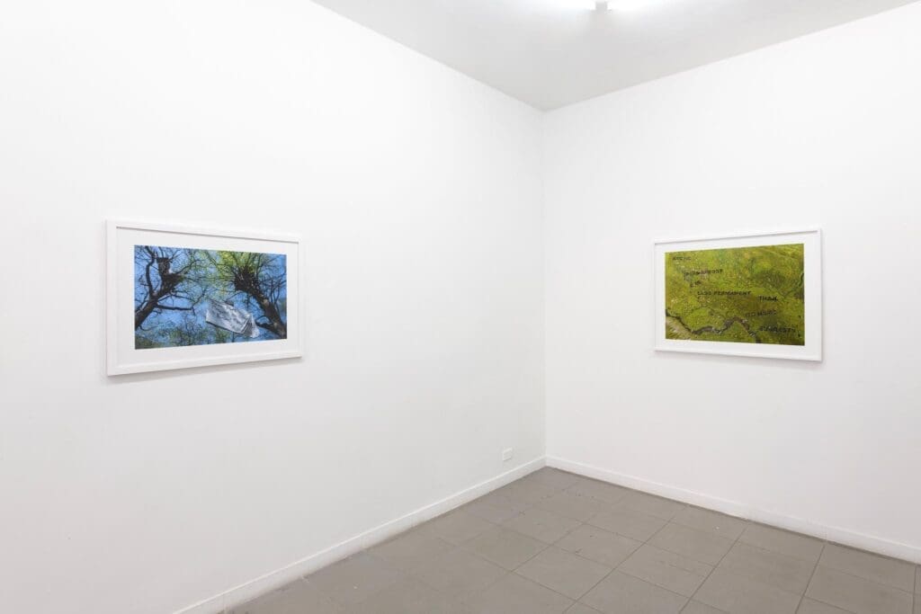 In and Against the War on Terra, 2021, installation view at The Gallery Apart (ground floor), photo by Giorgio Benni