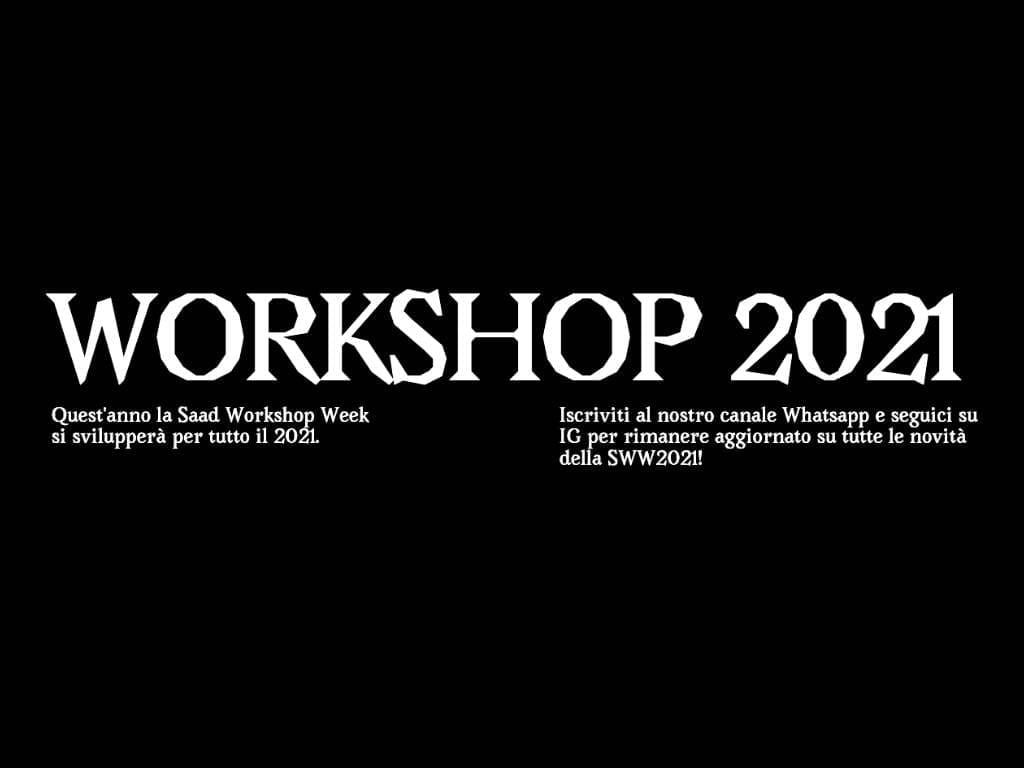WORKSHOP 2021 Design & Architecture