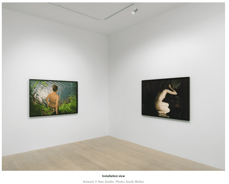 Gagosian Gallery presenta nella sede di Basilea la mostra fotografica di NAN GOLDIN. Full Moon, fino a fine gennaio