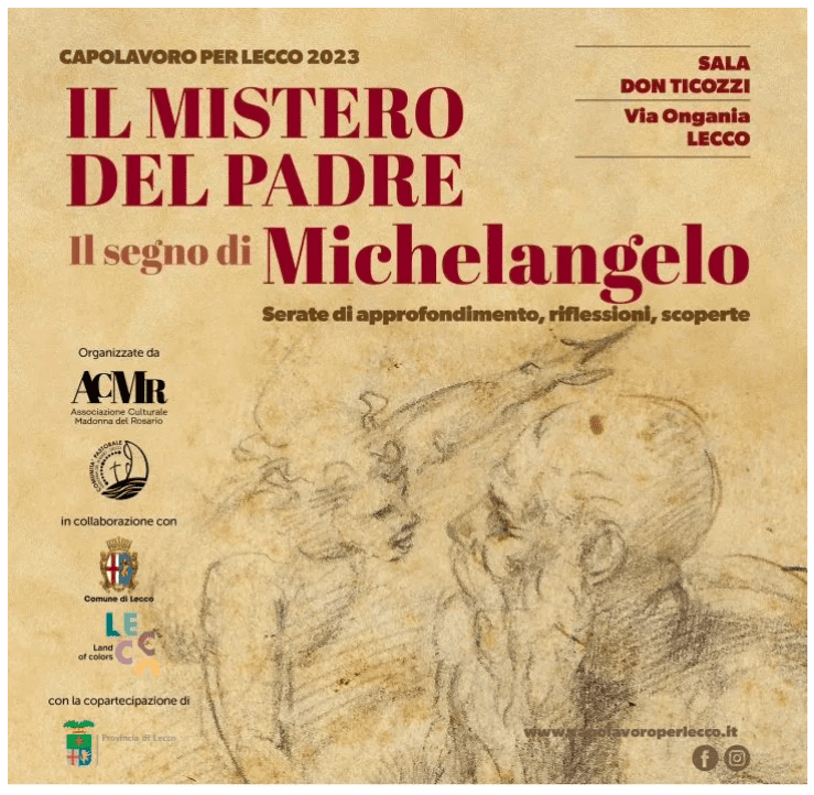 Palazzo delle Paure di Lecco ospita la mostra Il Mistero del Padre, il segno di Michelangelo, fino al 3 marzo