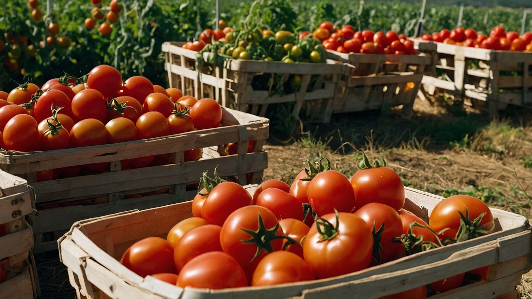 Coltivare pomodori consigli per un raccolto abbondante: varietà, preparazione del terreno, irrigazione, e tecniche di conservazione