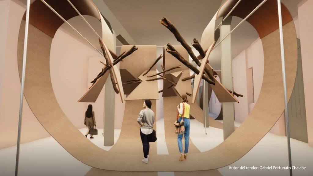 Padiglione Argentina Biennale esplora "Ojalá se derrumben las puertas" di Luciana Lamothe, scultura e performatività, alla Biennale Arte 2024
