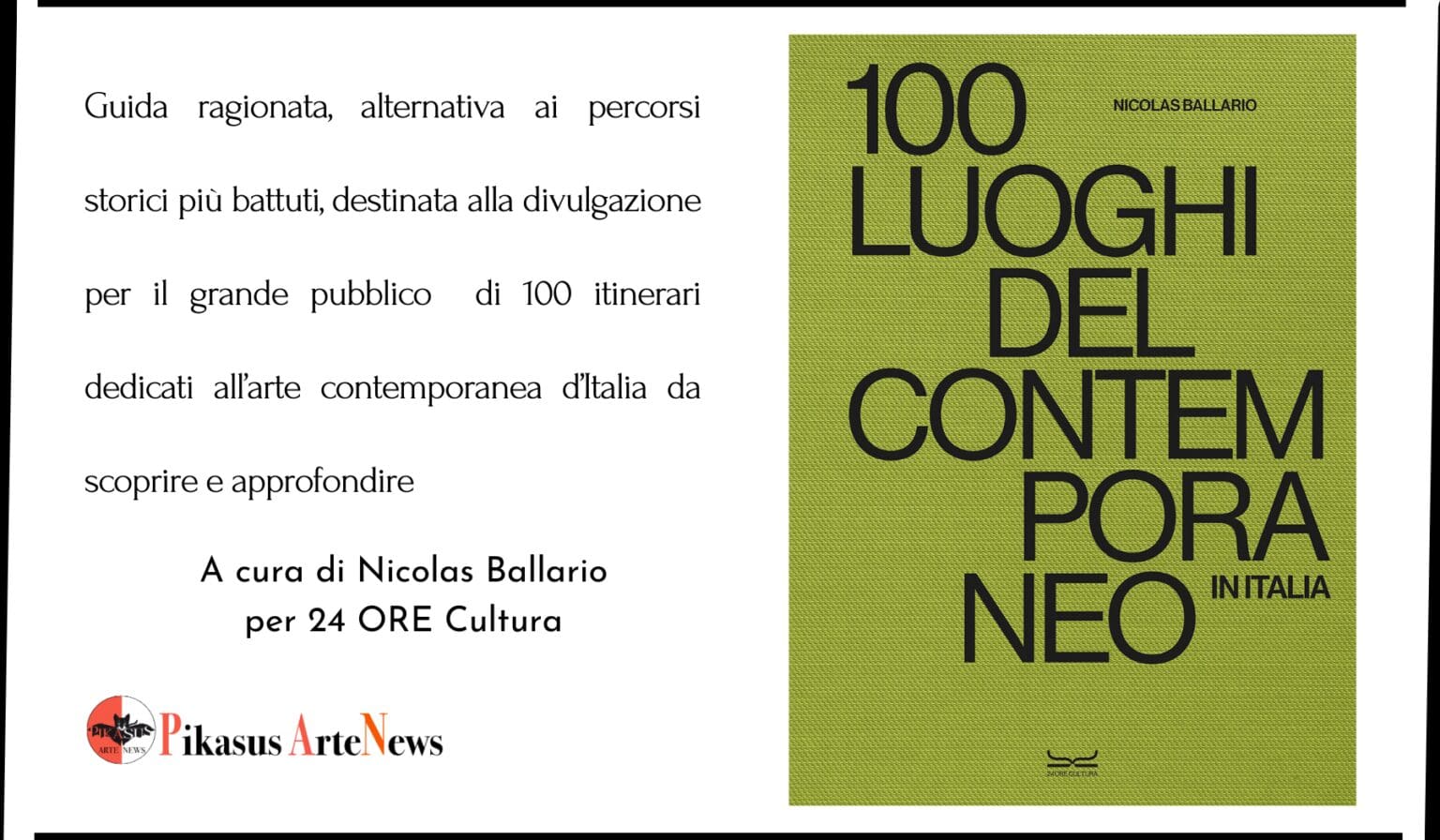 I 100 luoghi del Contemporaneo in Italia
